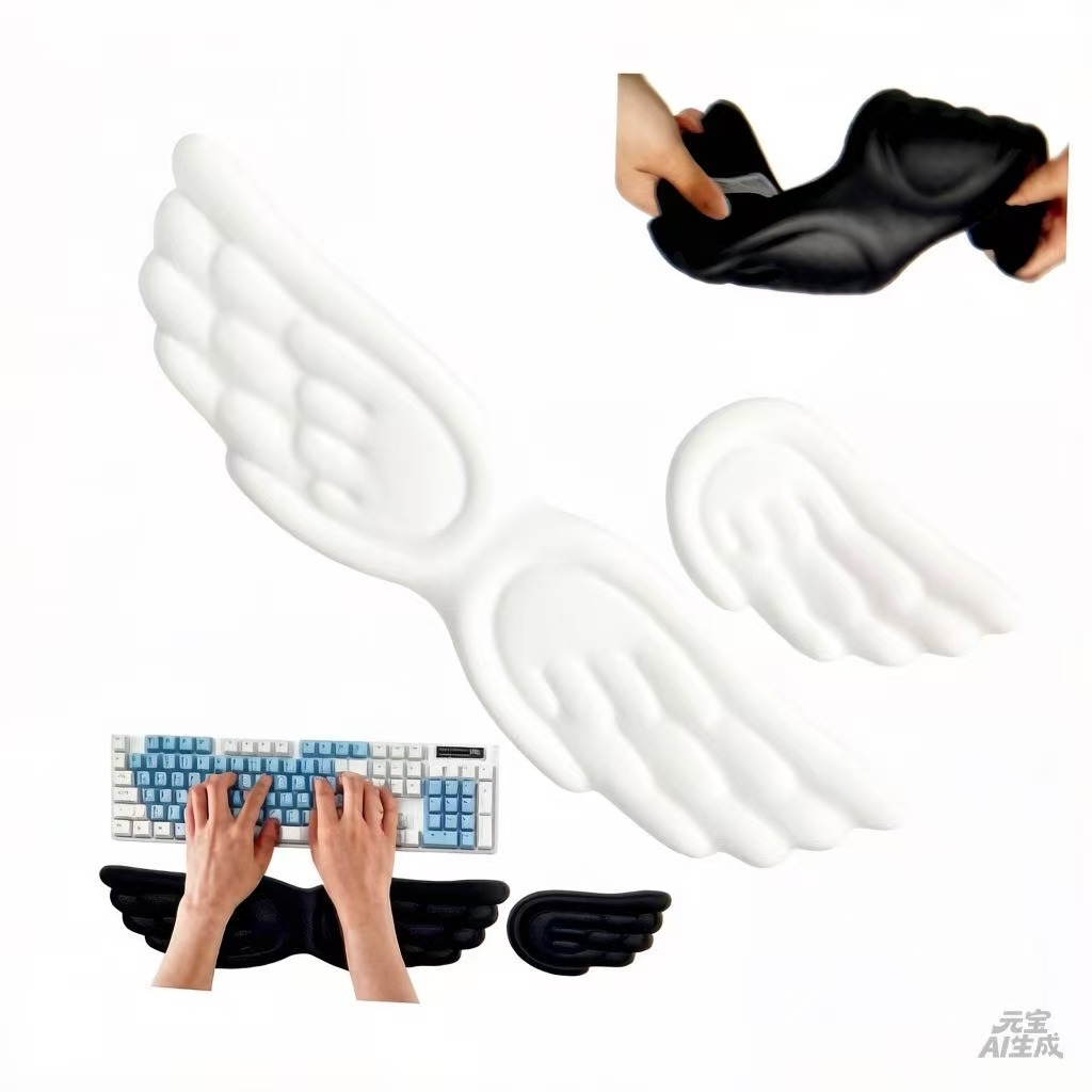 Laptop Accessories Distributor - مجموعة لوحة مفاتيح وماوس مع مسند