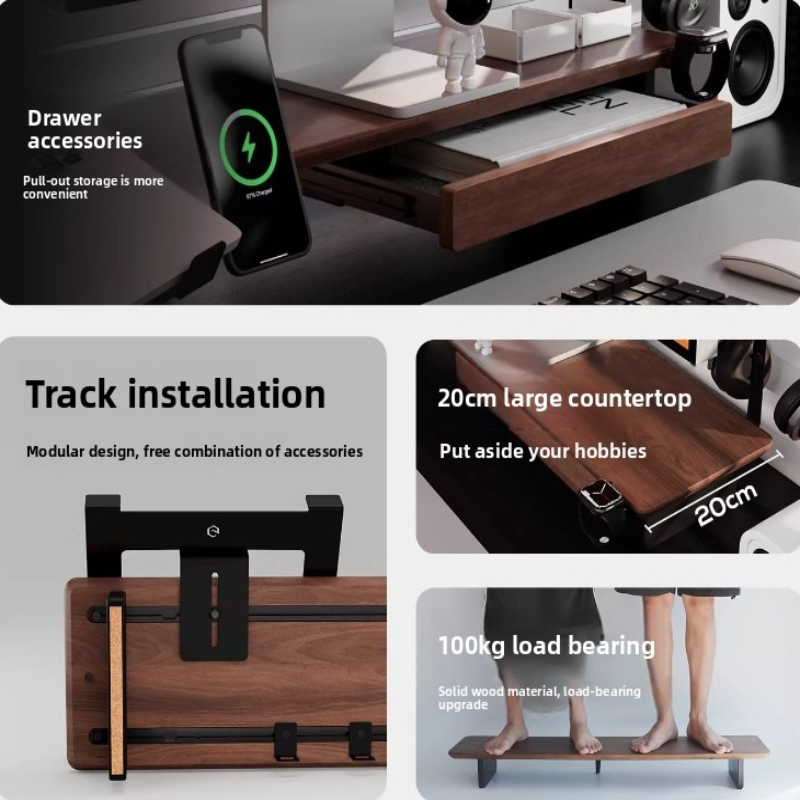 Laptop Accessories Productivity - صندوق تخزين معدني لملحقات Z3 Pro،