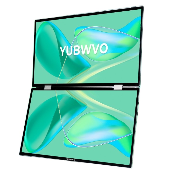 Monitor Portable Usb - شاشة ثلاثية محمولة مزدوجة 15.6 بوصة