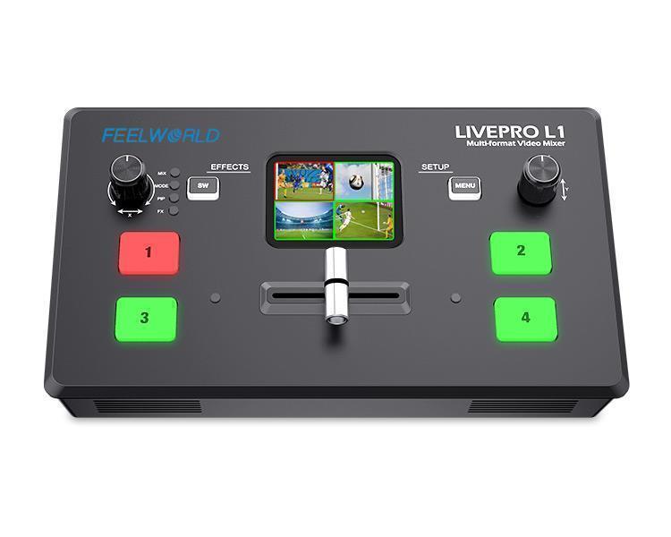 Monitor Portable Usb - جهاز FEELWORLD LIVEPRO L1 V1 مزود