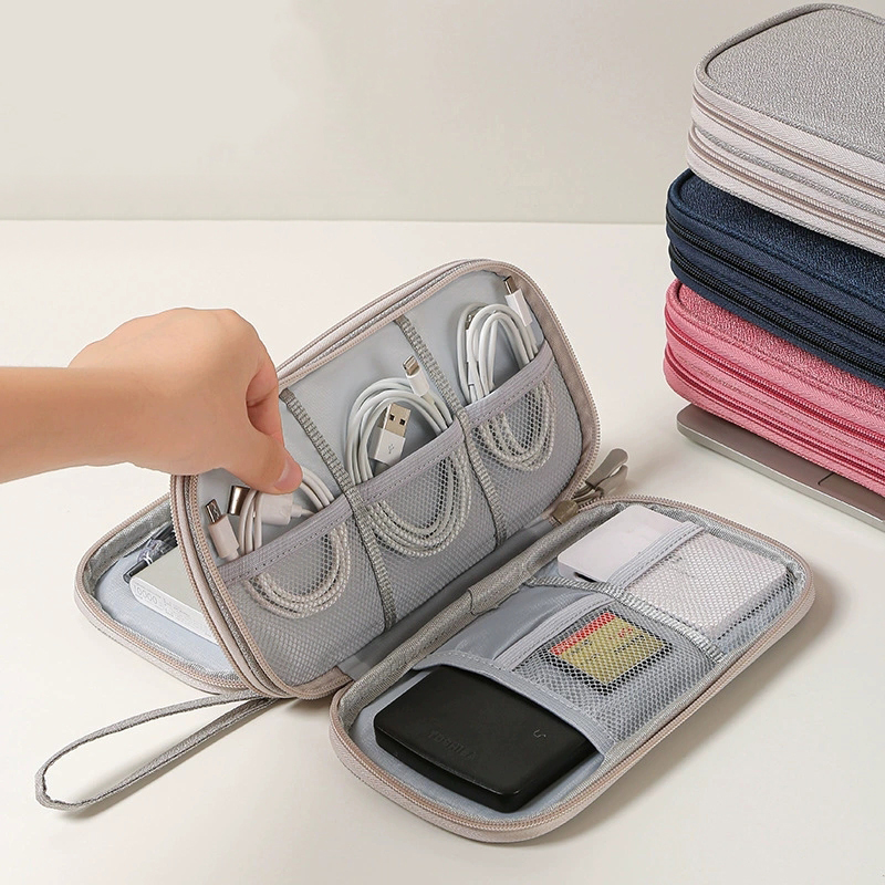 Cable Management Bag - حقيبة تخزين المنتجات الرقمية المحمولة للسفر،
