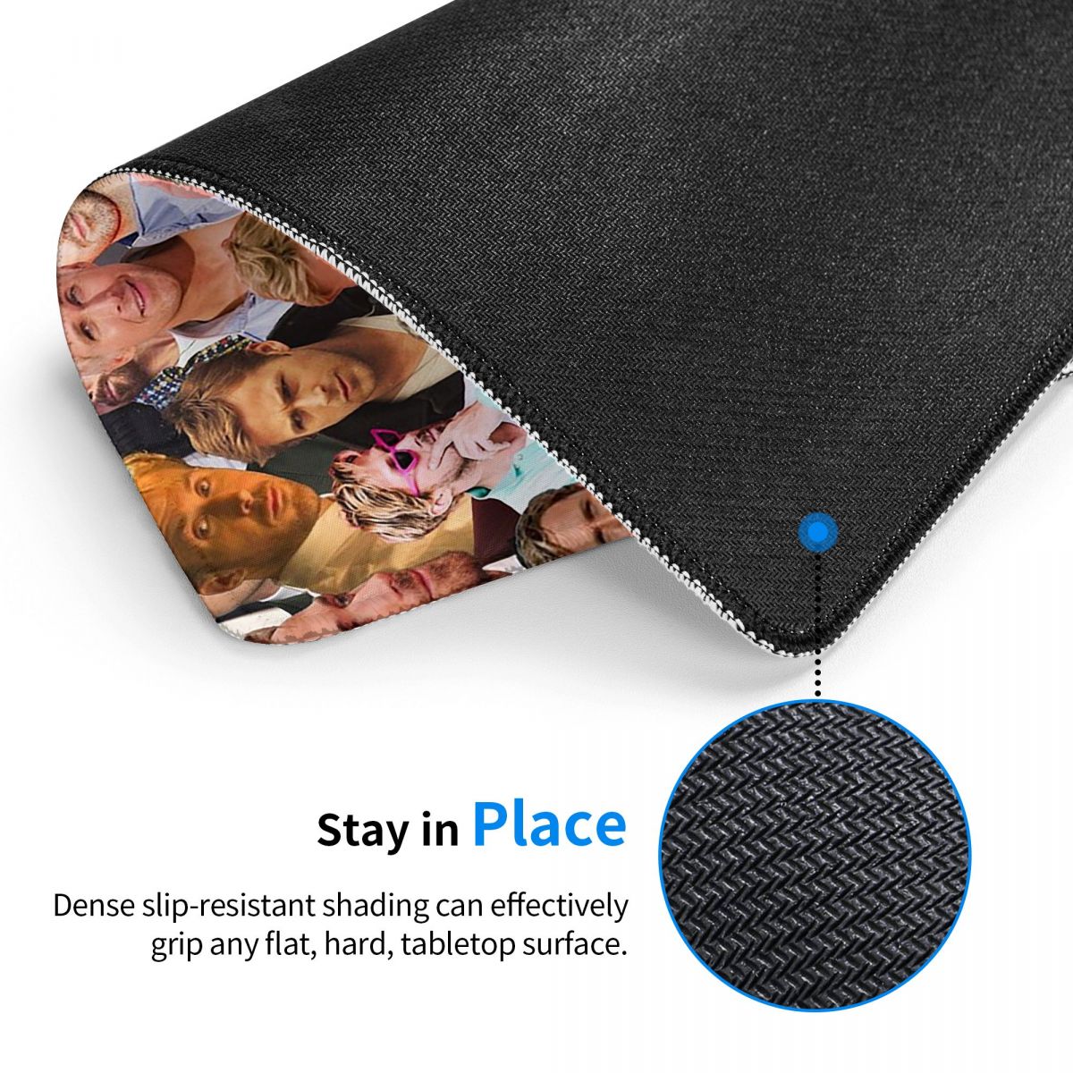 Laptop Accessories Ryans - لوحة ماوس بتصميم صور رايان جوسلينج،