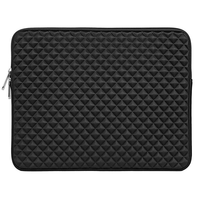 Laptop Sleeve Neoprene - حقيبة كمبيوتر محمول سوداء 11 12