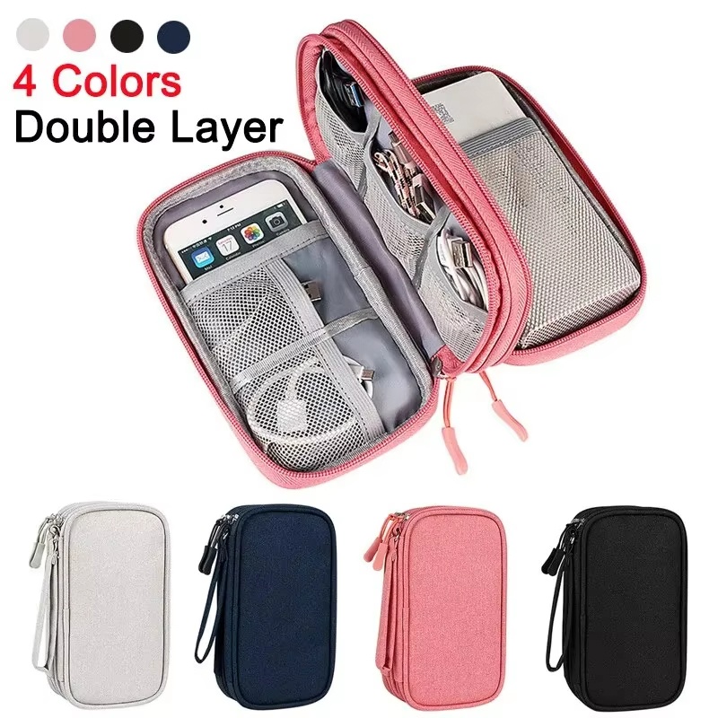 Cable Management Bag - حقيبة حمل مقاومة للماء للسفر، منظم