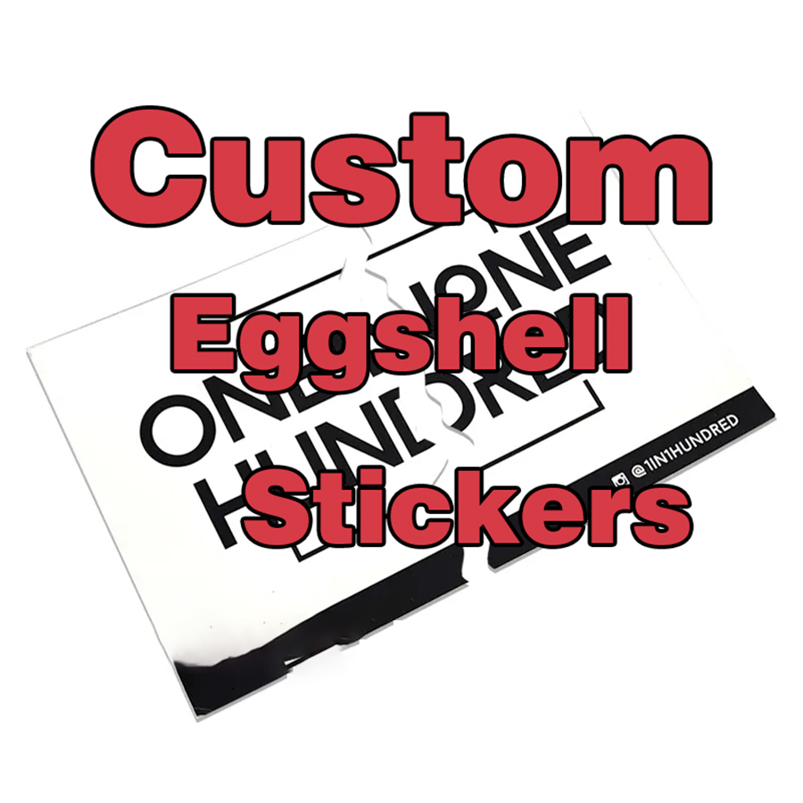 Laptop Accessories Name - ملصقات مخصصة بتصميم قشرة البيض مع