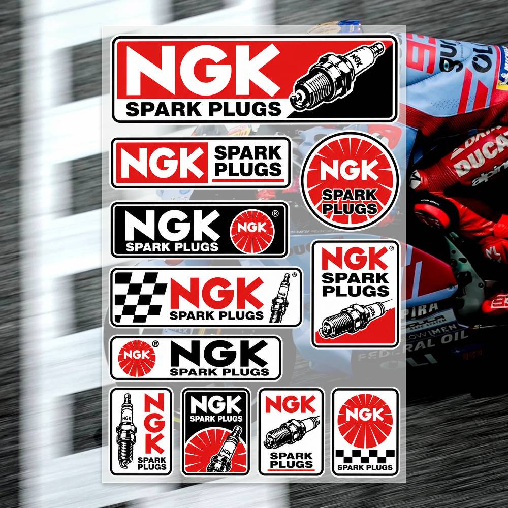 Laptop Accessories Distributor - ملصقات N-GK SPA-RK PLUGS للدراجات النارية