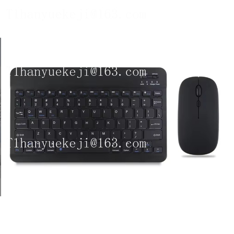 Mini Wireless Mouse - مجموعة لوحة مفاتيح وماوس لاسلكية بلوتوث