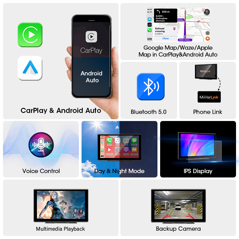 Jansite-مشغل ذكي شامل للسيارة  - مراجعة Monitor Portable Usb وسعره