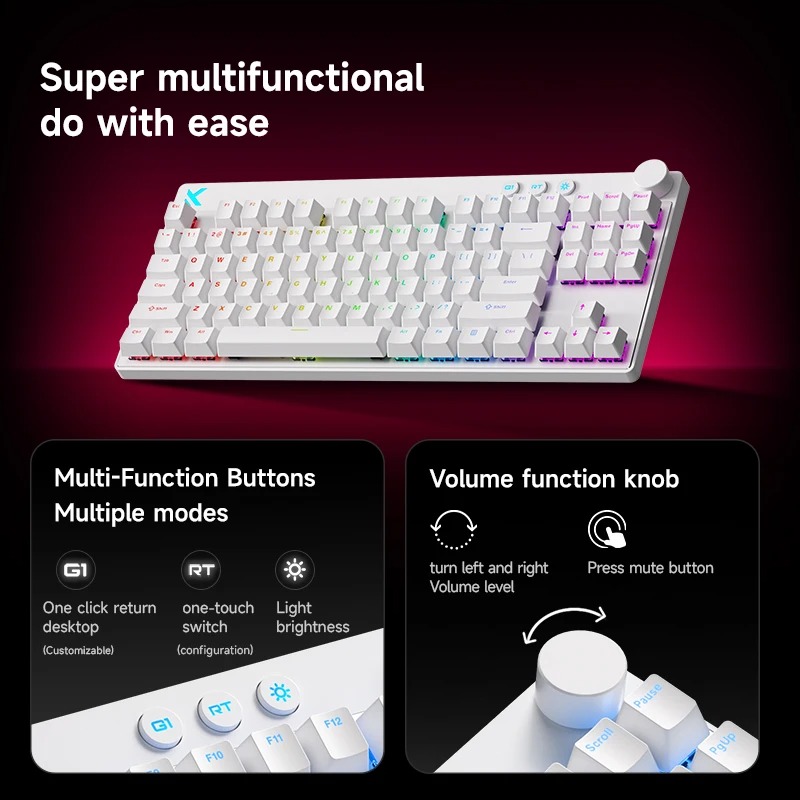 لوحة مفاتيح ألعاب سلكية مغناطي - مراجعة Laptop Accessories Productivity وسعره