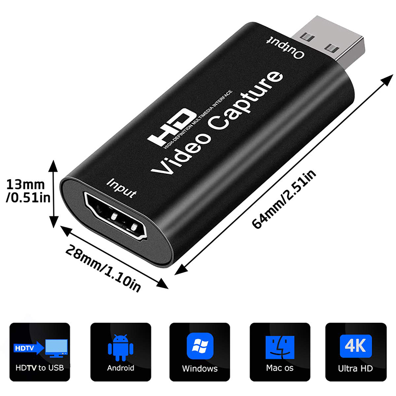 USB 2.0 بطاقة التقاط الفيديو H - مراجعة Monitor Portable Usb وسعره
