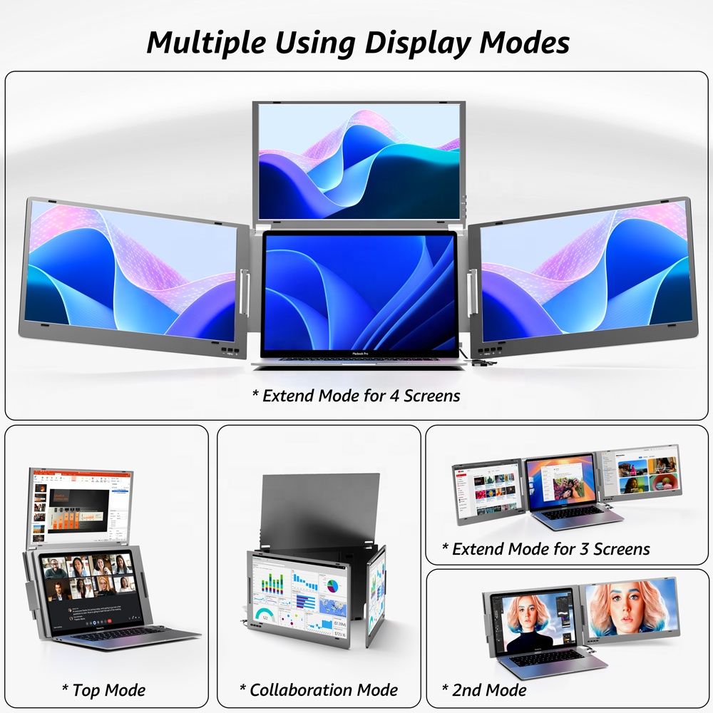شاشة موسع للكمبيوتر المحمول بش - مراجعة Monitor Portable Usb وسعره