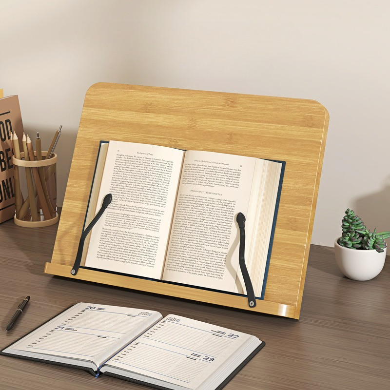 حامل كتب خشبي للقراءة، دعامة م - مراجعة Laptop Accessories Distributor وسعره