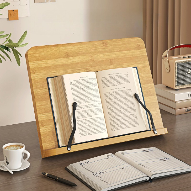 حامل كتب خشبي للقراءة، دعامة م - مراجعة Laptop Accessories Distributor وسعره