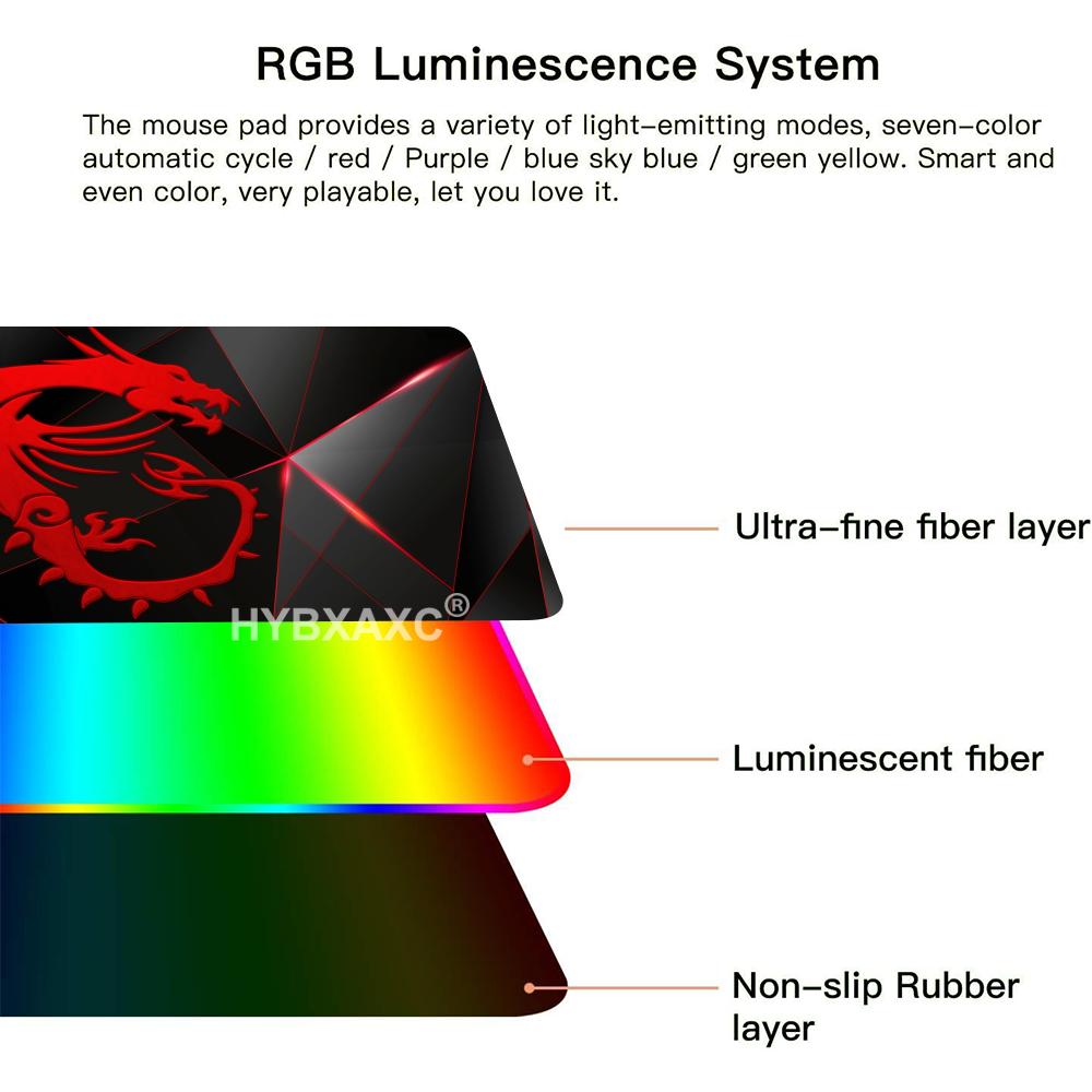 لوحة ماوس للألعاب مع إضاءة RGB - مراجعة Laptop Accessories Msi وسعره
