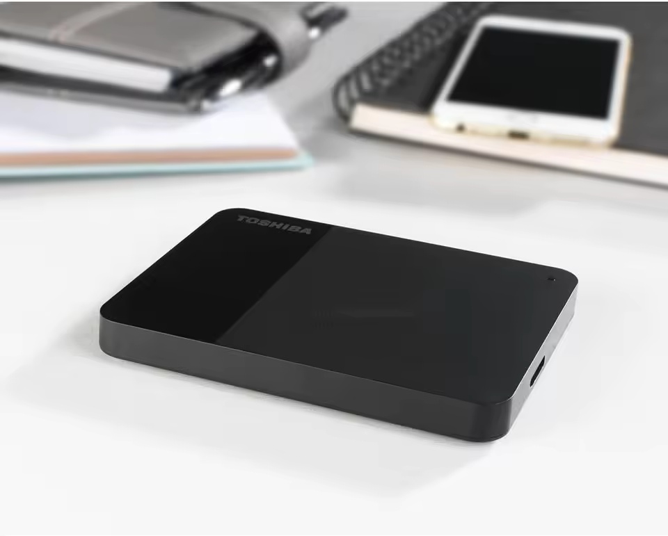 قرص صلب خارجي محمول توشيبا B3  - مراجعة Laptop External Accessories وسعره