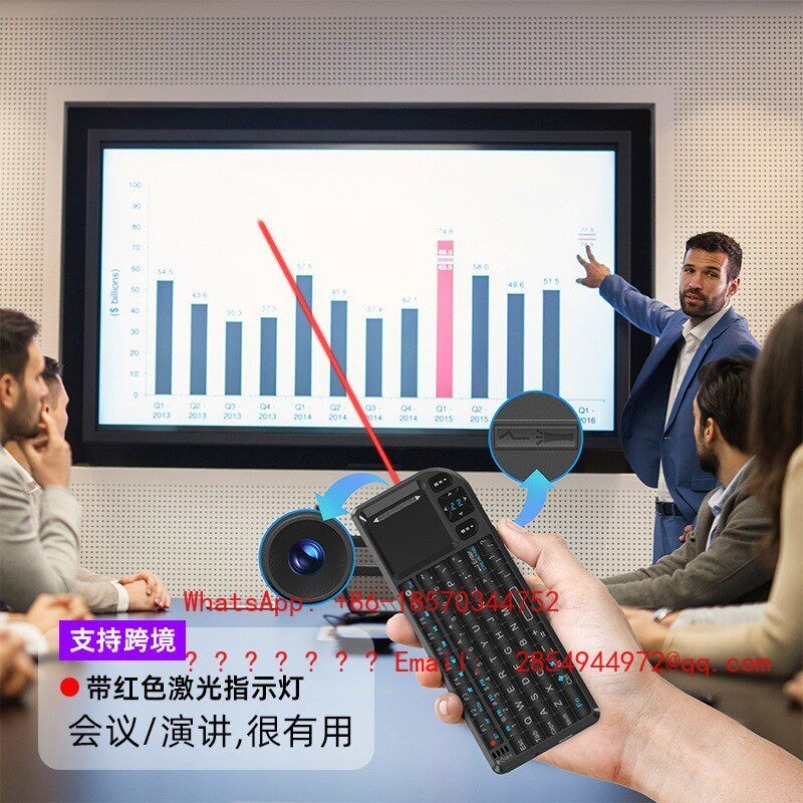 لوحة مفاتيح بلوتوث صغيرة لاسلك - مراجعة Mini Wireless Mouse وسعره