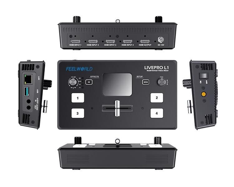 جهاز FEELWORLD LIVEPRO L1 V1 م - مراجعة Monitor Portable Usb وسعره