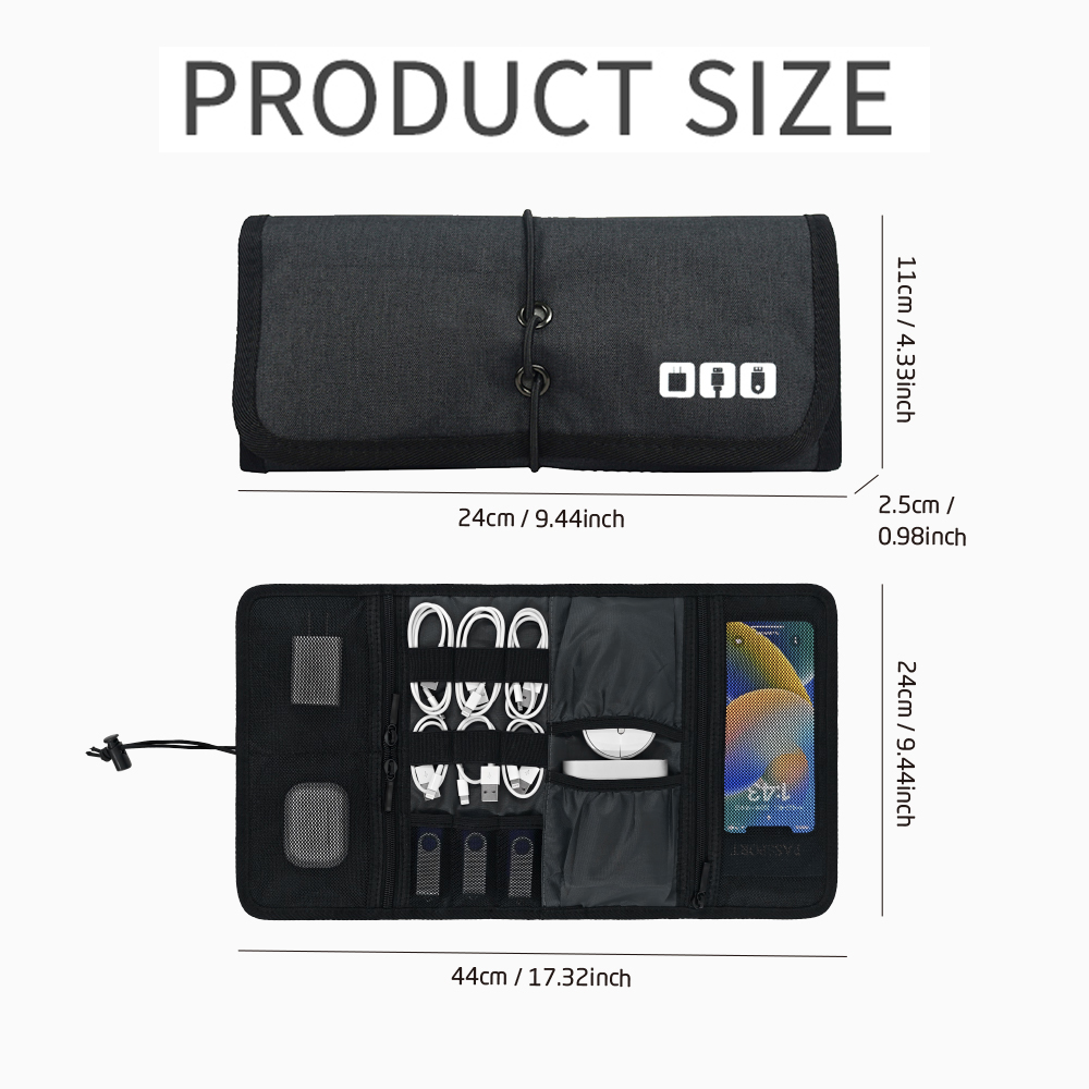 حقيبة تنظيم الإلكترونيات، حافظ - مراجعة Cable Management Bag وسعره