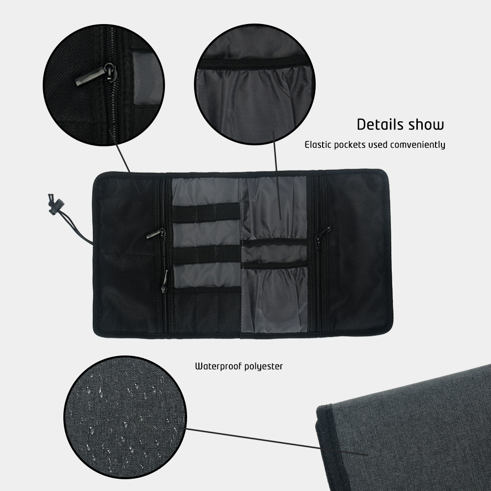 حقيبة تنظيم الإلكترونيات، حافظ - مراجعة Cable Management Bag وسعره