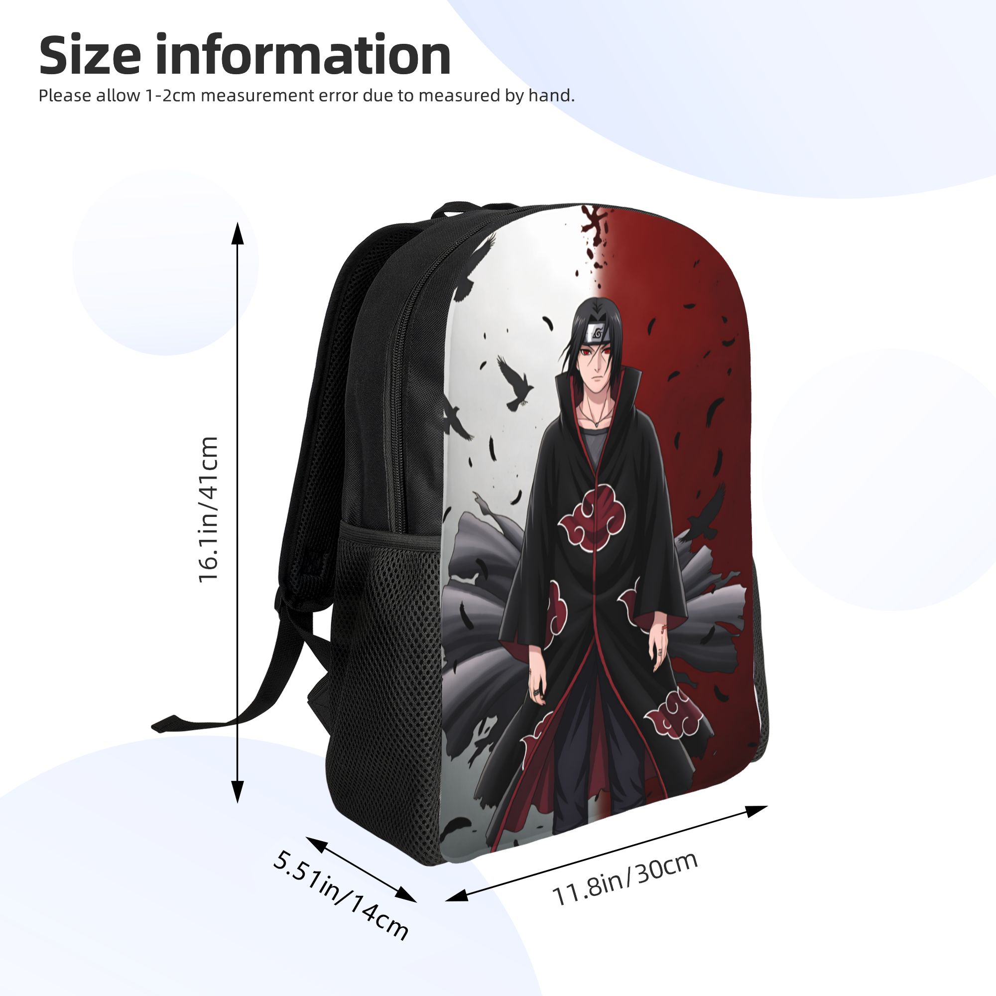 حقائب ظهر ناروتو أوتشيها ساسكي - مراجعة Laptop Accessories For Students وسعره