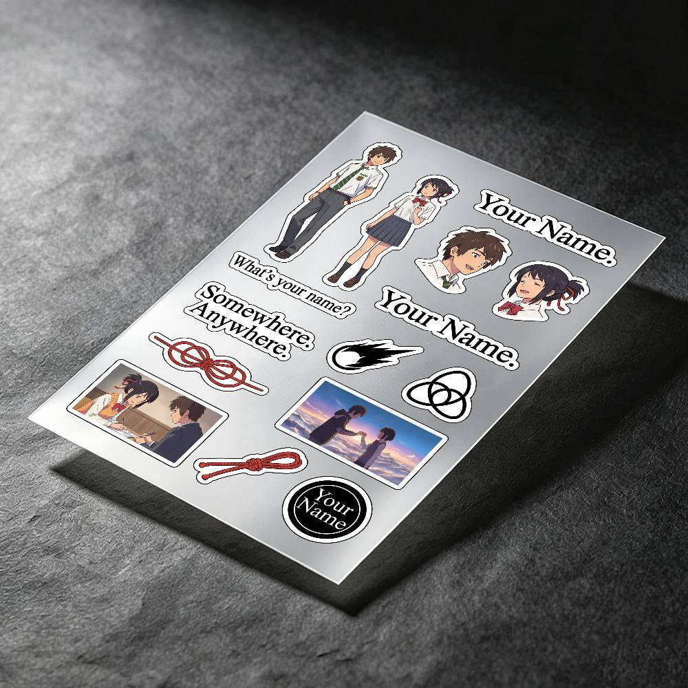 ملصقات فينيل أنمي Your Name Mi - مراجعة Laptop Accessories Name وسعره