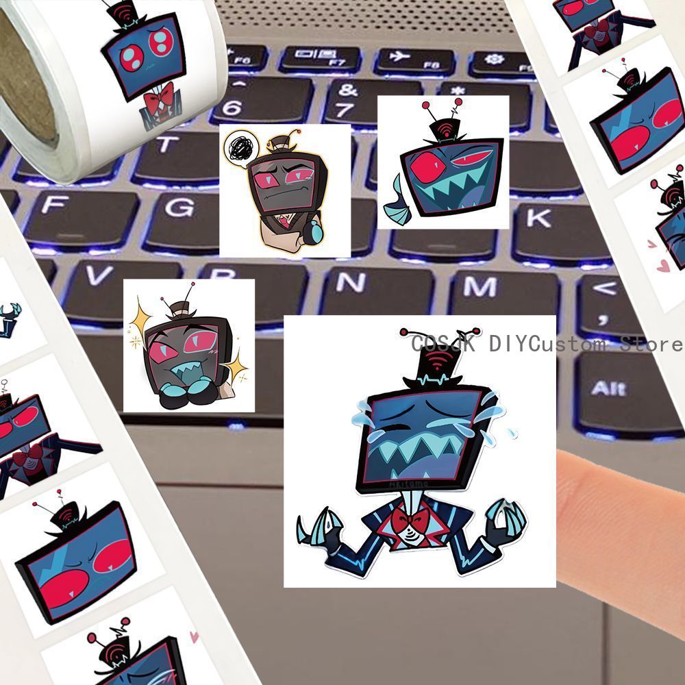500 قطعة/لفة ملصقات أنمي فوكس  - مراجعة Laptop Accessories For Students وسعره