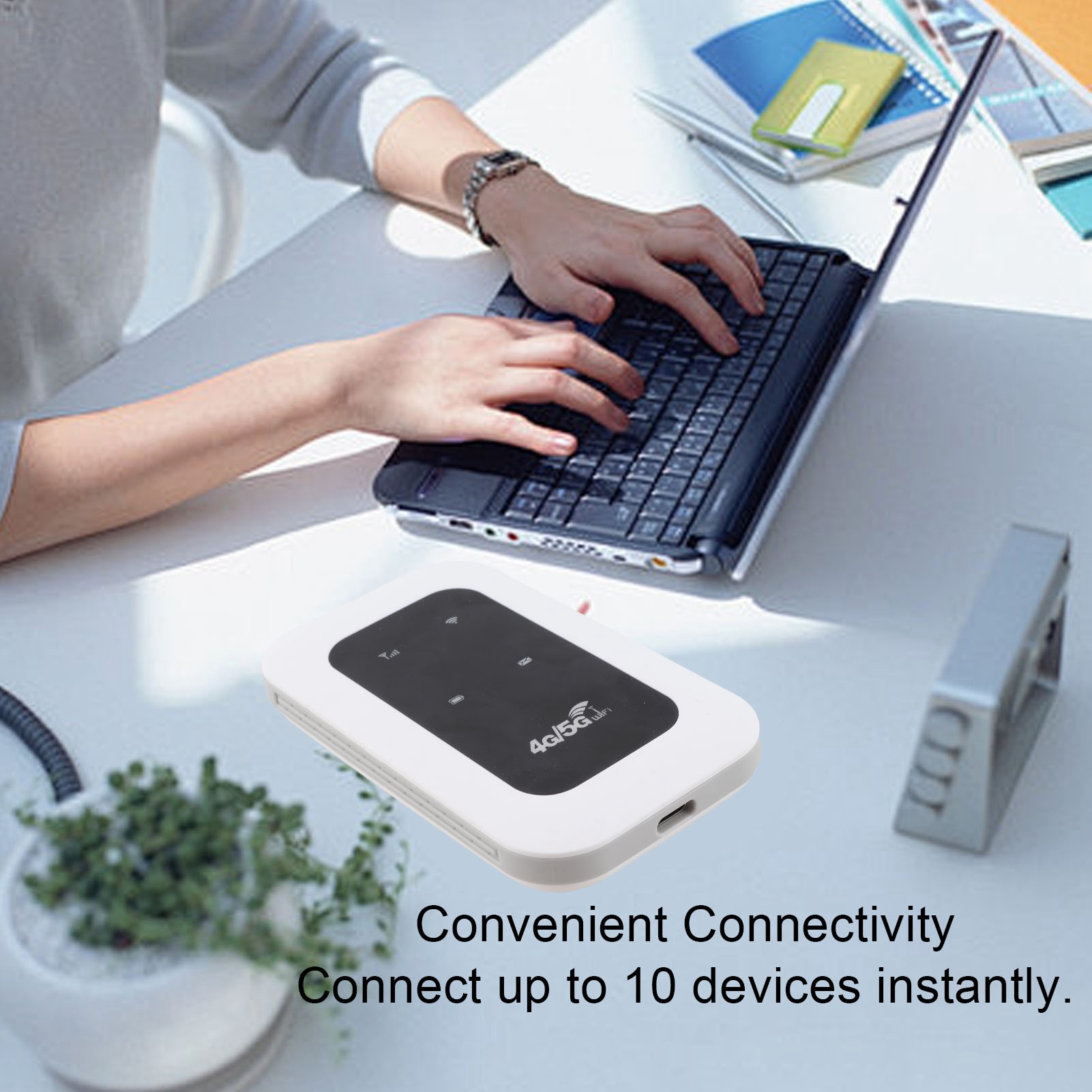 نقطة اتصال محمولة 4G WiFi 300M - مراجعة Laptop Accessories Distributor وسعره