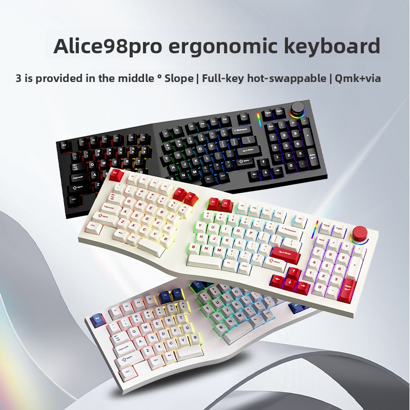 FEKER Alice98pro لوحة المفاتيح - مراجعة Laptop Accessories Distributor وسعره
