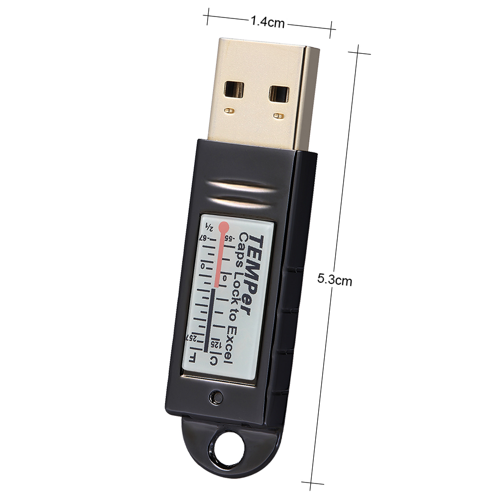 جهاز قياس الحرارة والرطوبة USB - مراجعة Monitor Portable Usb وسعره