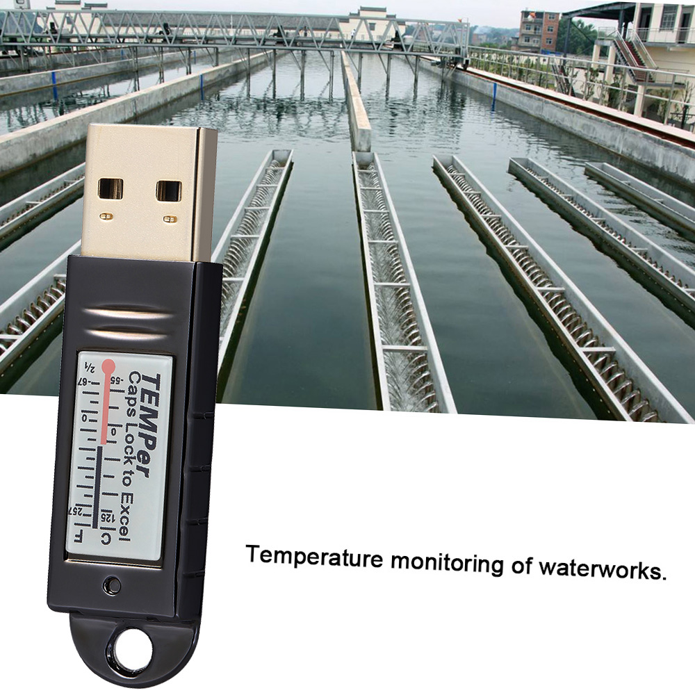 جهاز قياس الحرارة والرطوبة USB - مراجعة Monitor Portable Usb وسعره