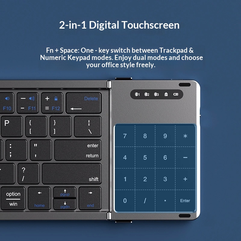لوحة مفاتيح بلوتوث لاسلكية ثلا - مراجعة Laptop External Accessories وسعره