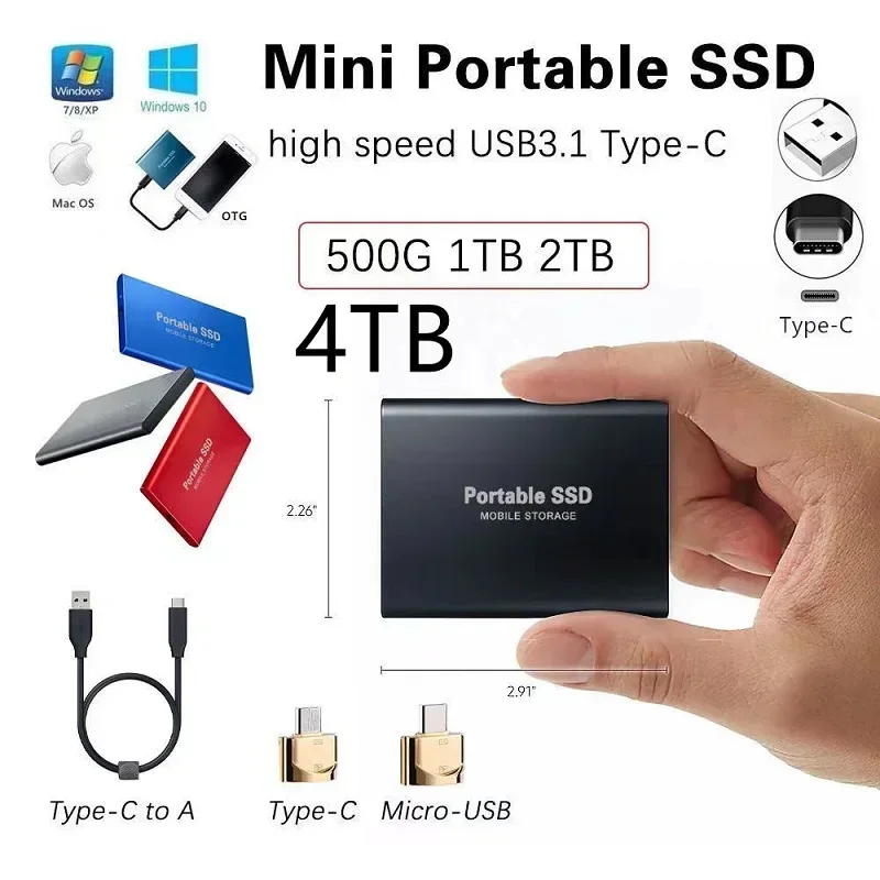 قرص صلب خارجي من لينوفو بسعة 1 - مراجعة Laptop External Accessories وسعره