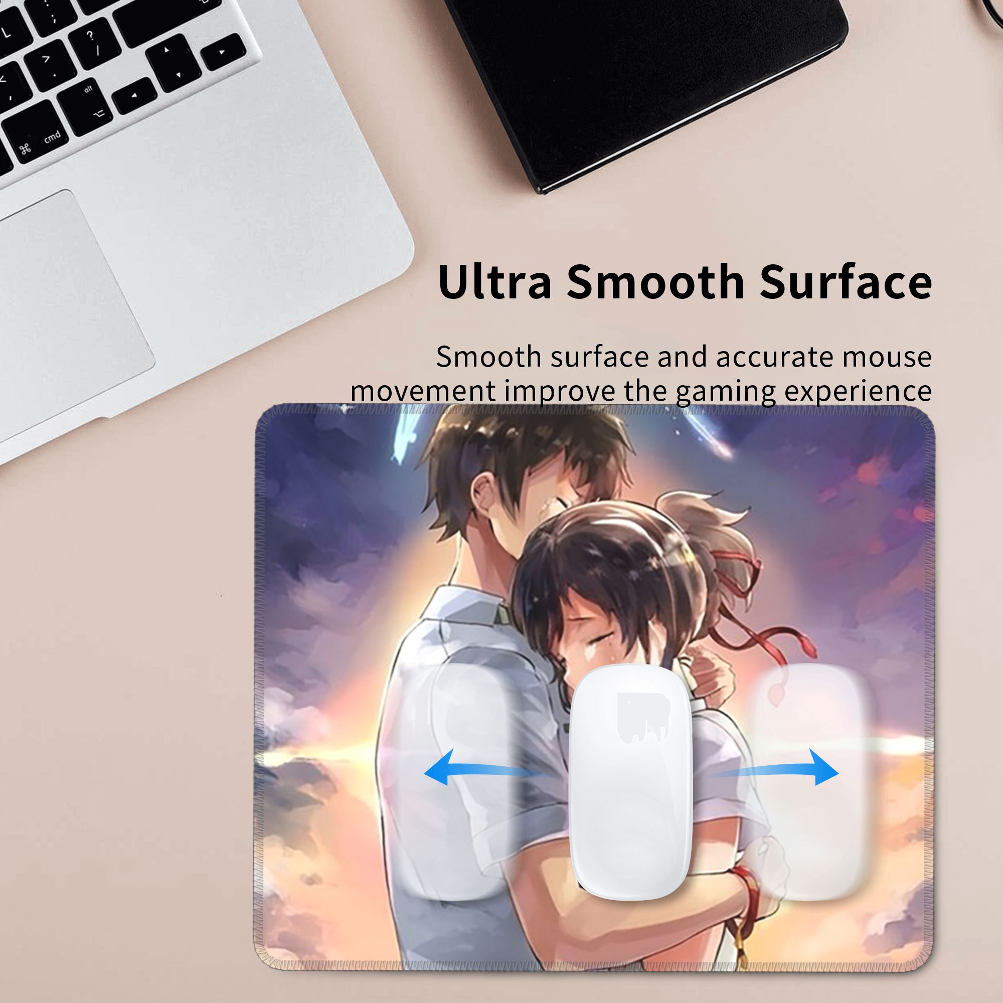 لوحة ماوس بتصميم أنمي ياباني م - مراجعة Laptop Accessories Name وسعره