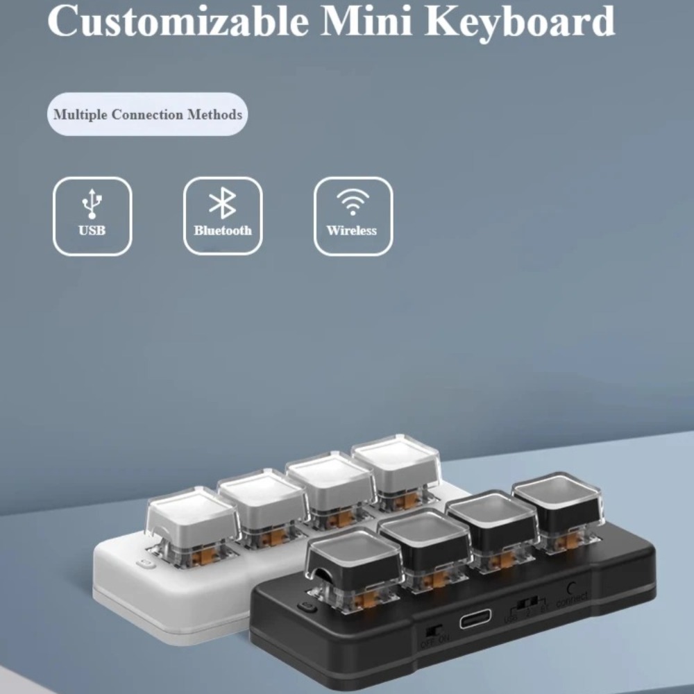 MK424Pro 4-Key Wireles لوحة مف - مراجعة Laptop Accessories Productivity وسعره