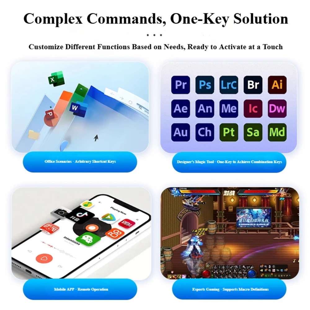 MK424Pro 4-Key Wireles لوحة مف - مراجعة Laptop Accessories Productivity وسعره