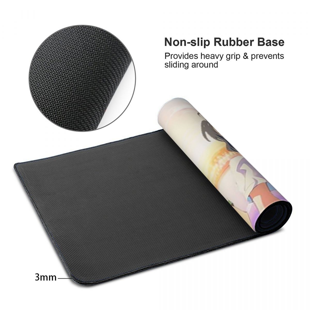لوحة ماوس كبيرة بتصميم أنمي يا - مراجعة Laptop Accessories Name وسعره