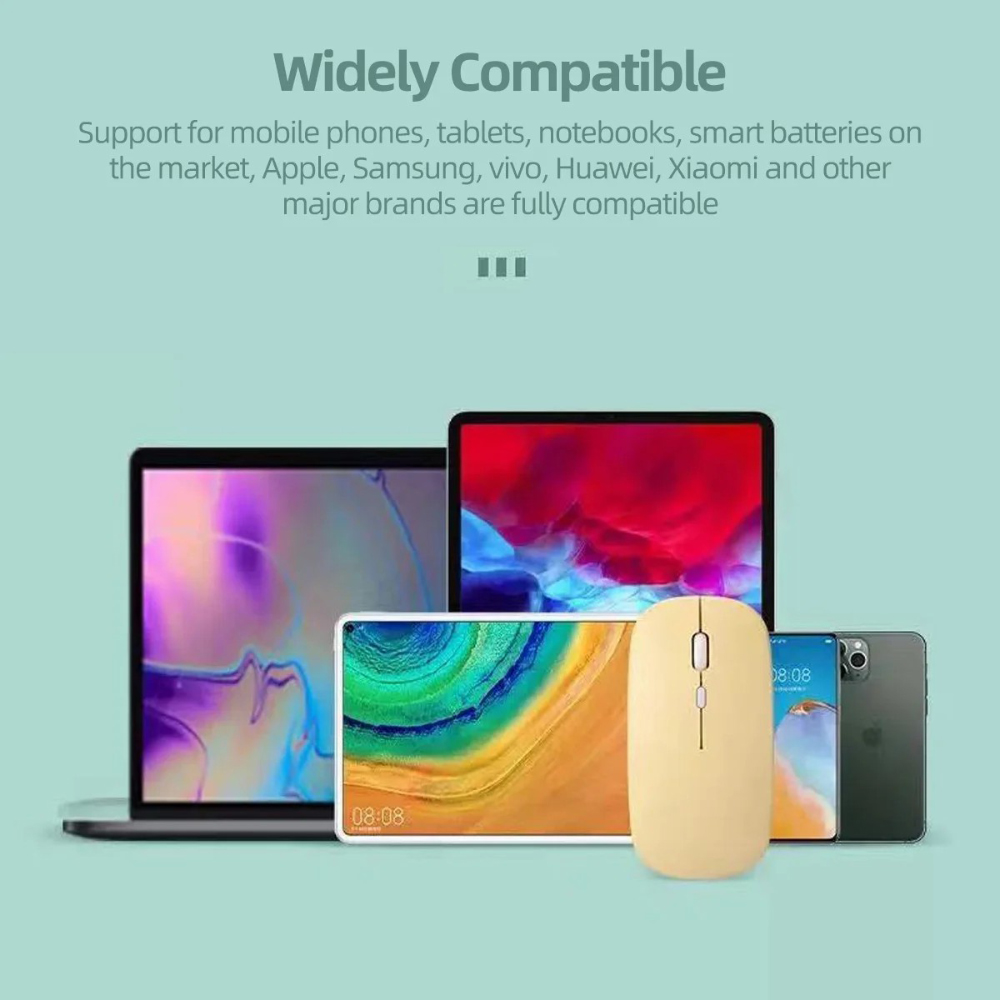 ماوس صامت متوافق مع تقنية البل - مراجعة Mini Wireless Mouse وسعره
