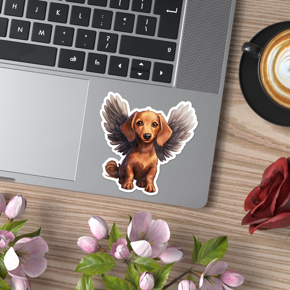 ملصق فينيل جديد على شكل كلب دا - مراجعة Laptop Accessories To Have وسعره