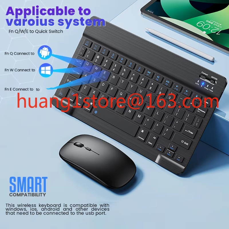 مجموعة لوحة مفاتيح وماوس لاسلك - مراجعة Mini Wireless Mouse وسعره