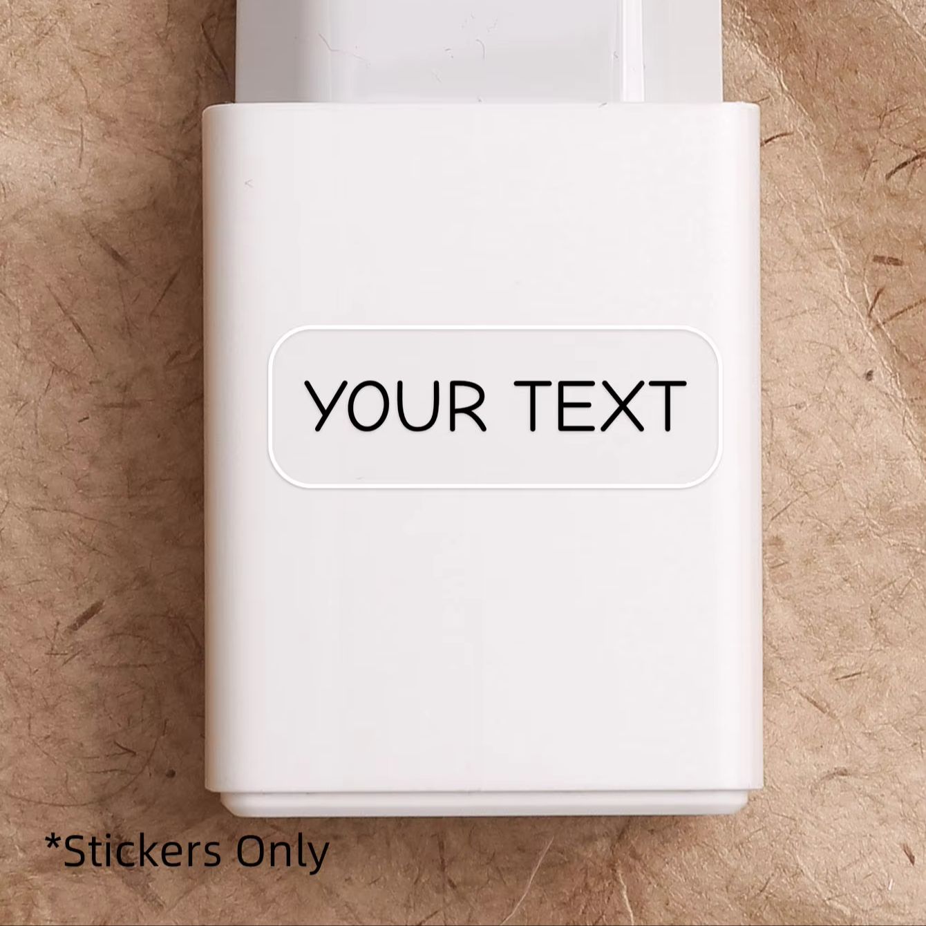 1-600 قطعة ملصقات مخصصة بالاسم - مراجعة Laptop Accessories Name وسعره