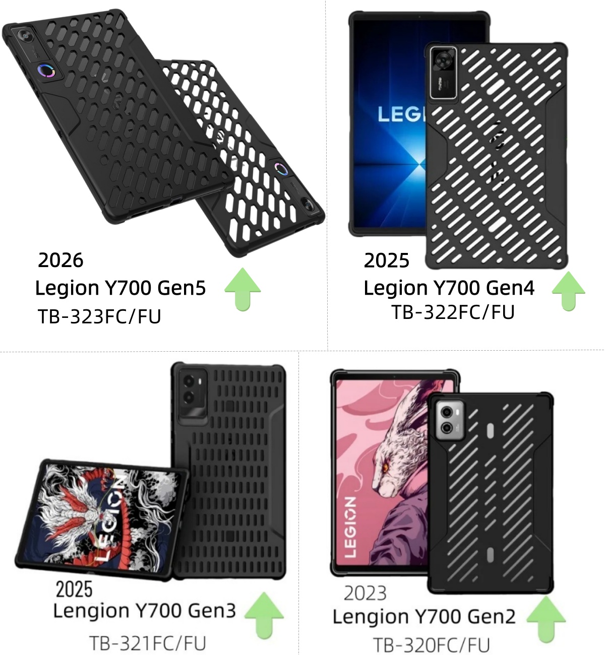 غطاء تابلت ناعم من مادة TPU لج - مراجعة Legion Laptop Accessories وسعره
